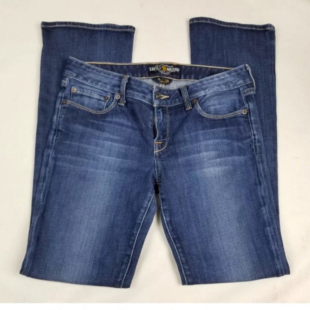 Lucky Brand jeans size 6 28 waist some stretch